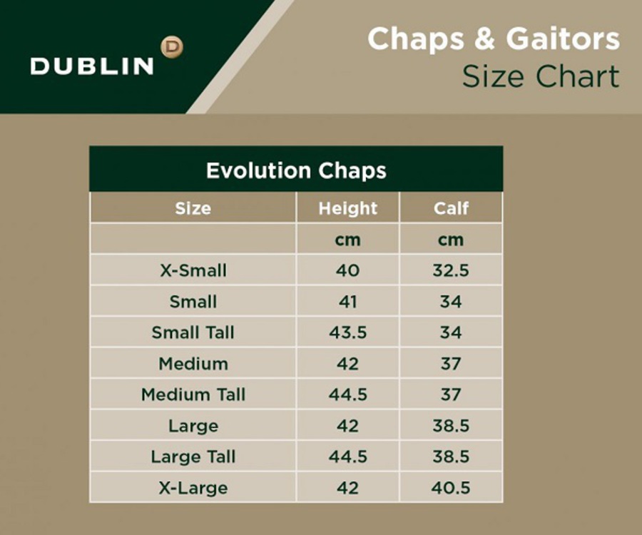 Dublin Evolution Side Zip Half Chaps image 2